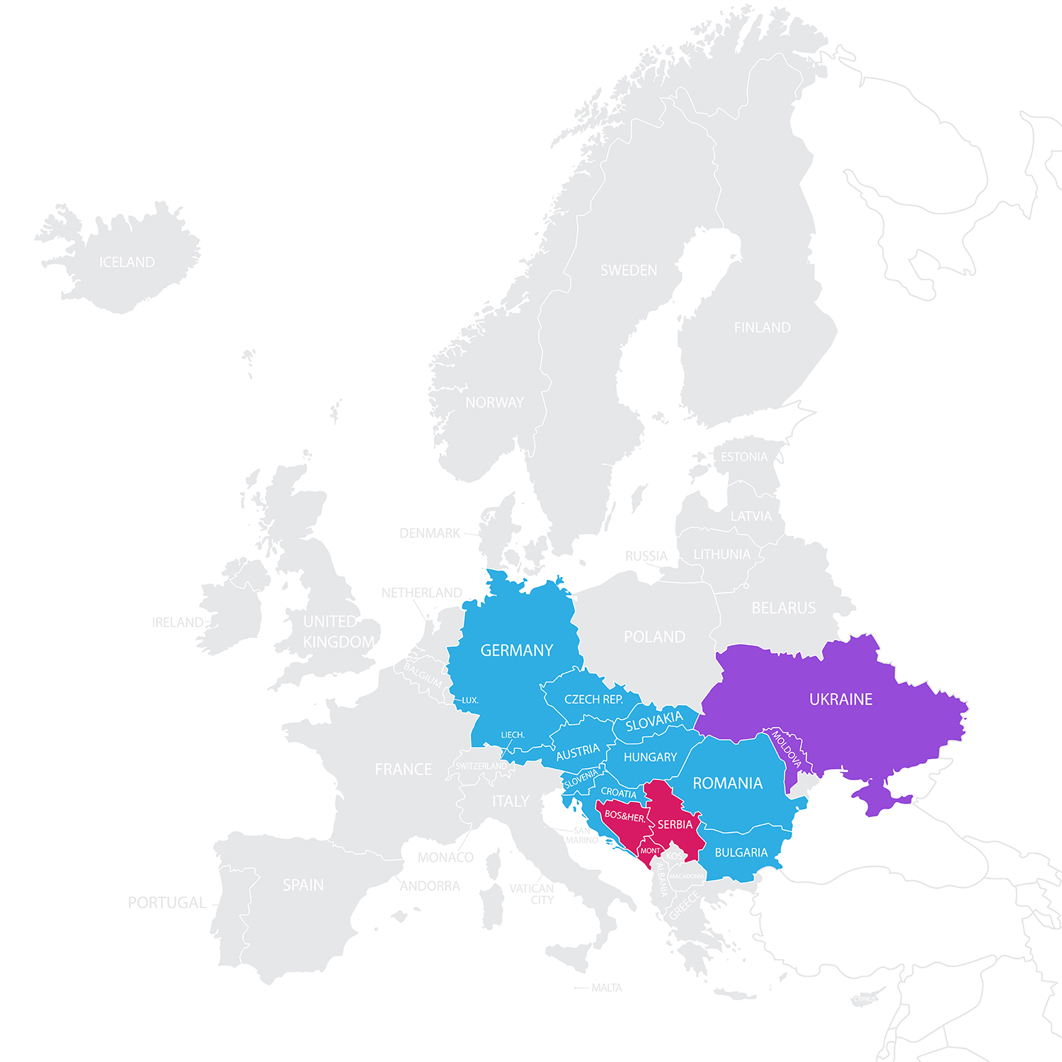 Europe Map_Danube